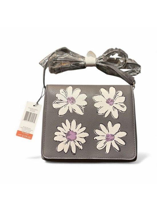 Vera Bradley Handbags - Vera Bradley Small Flap Hipster Quiet Shade Gray Crossbody NWT